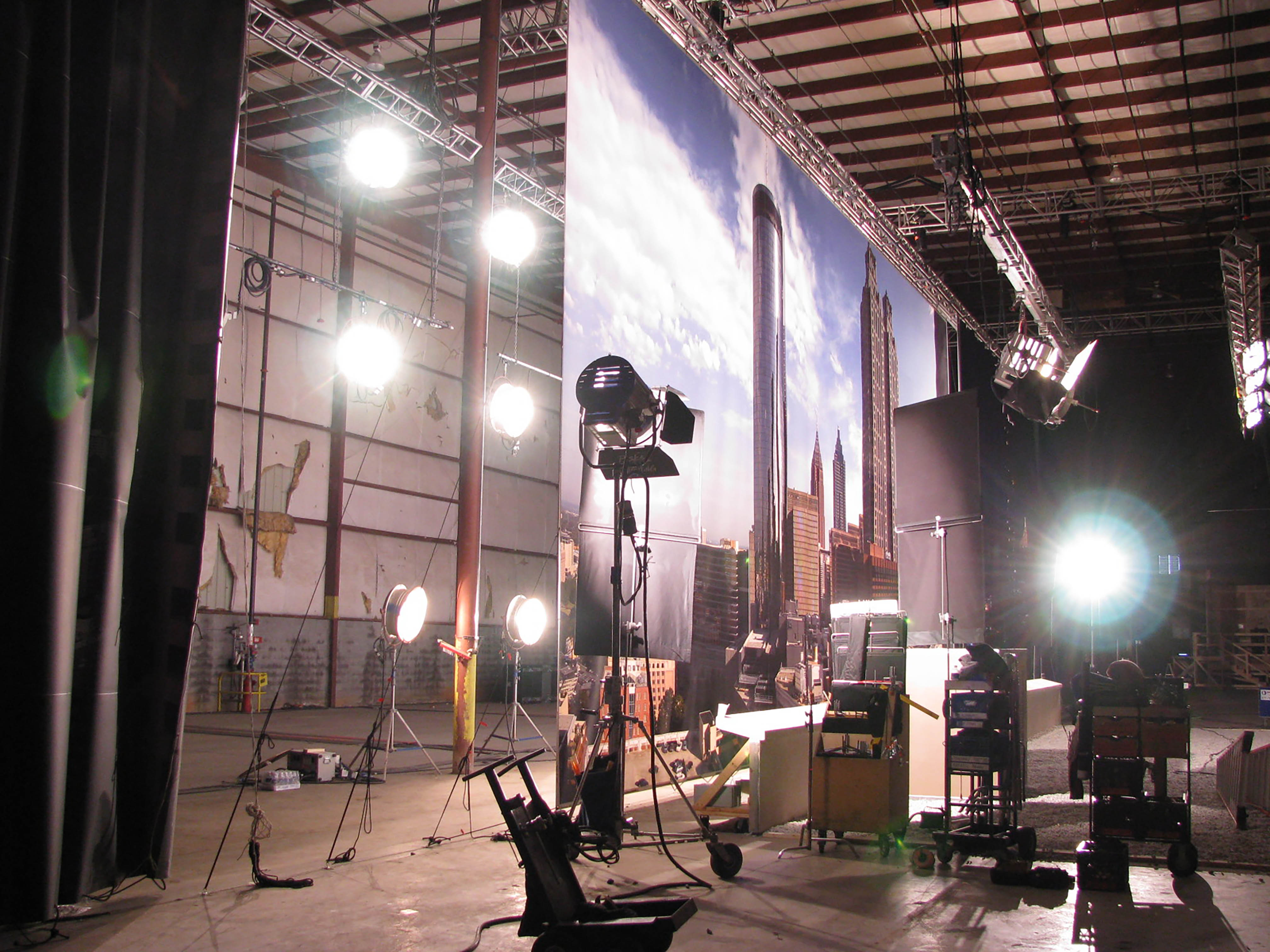 Filming Scene Stage